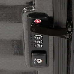 Trolley Grande Rigido 4 Ruote SAMSONITE linea Lite-Shock Nero