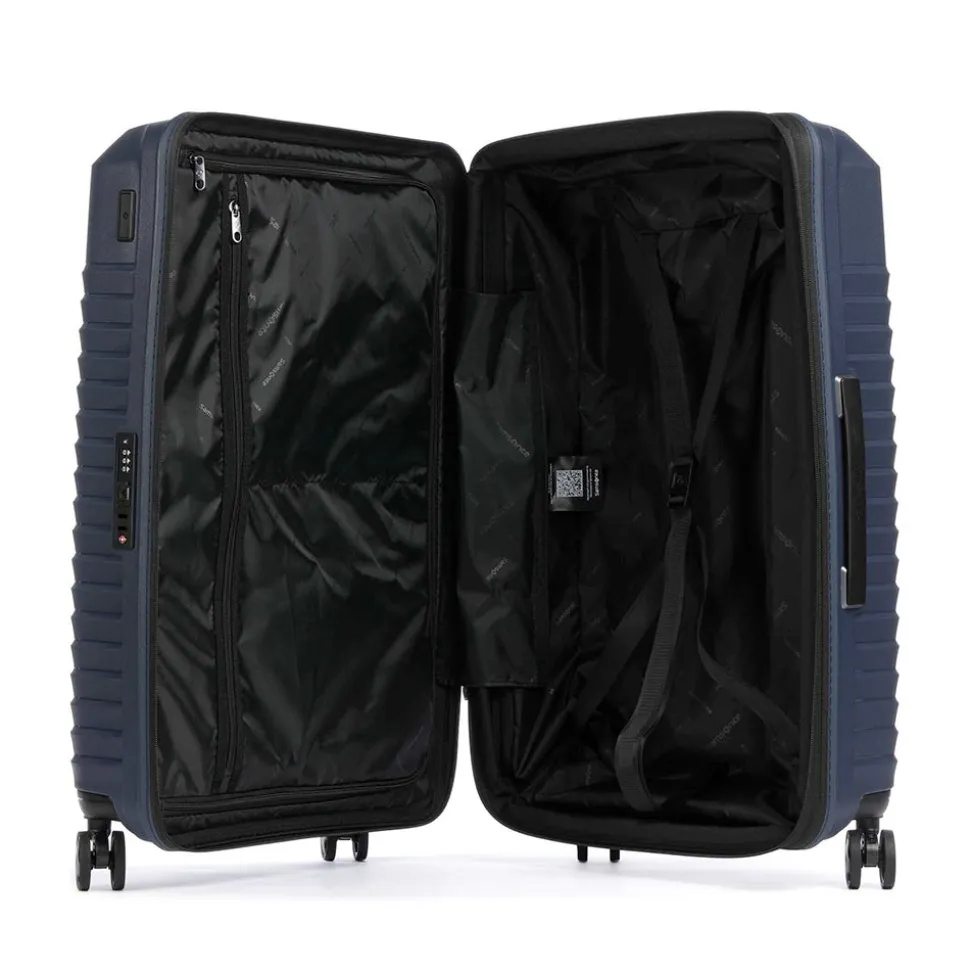 Trolley Medio Rigido Espandibile 4 Ruote SAMSONITE linea Intuo Blu Notte