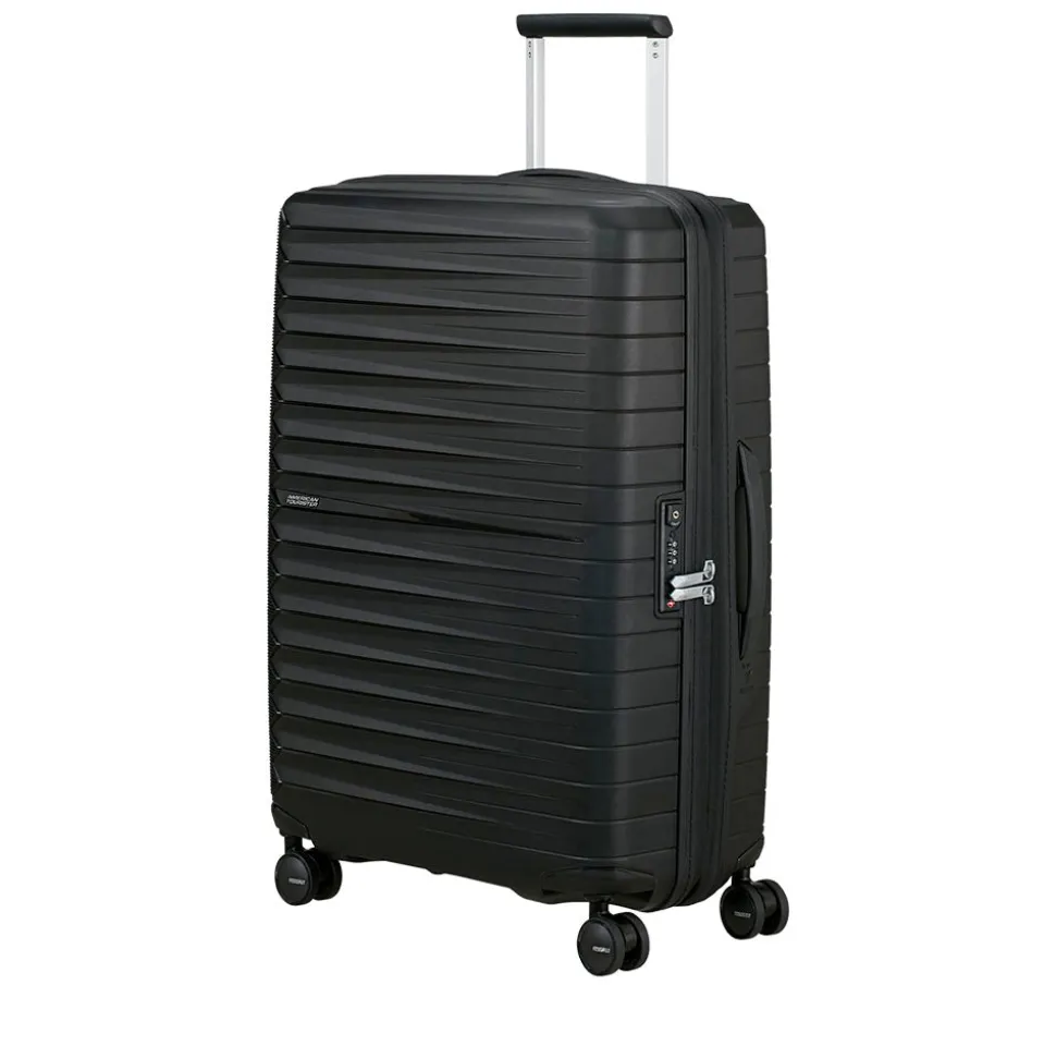 Trolley Medio Rigido Espandibile 4 Ruote AMERICAN TOURISTER linea FastForward colore Flash Black