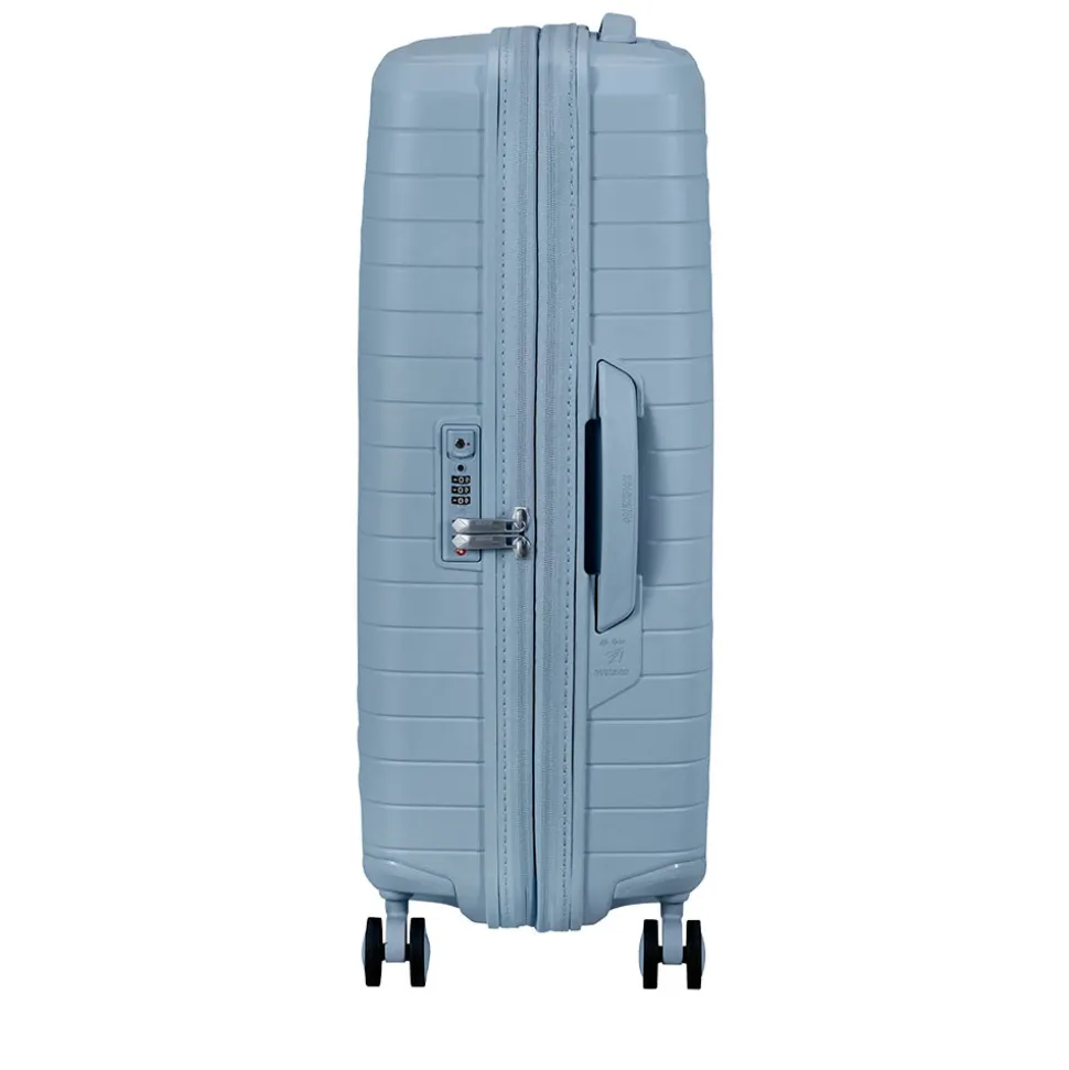 Trolley Medio Rigido Espandibile 4 Ruote AMERICAN TOURISTER linea FastForward colore Steel Blue