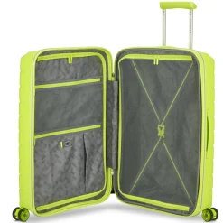 Trolley Rigido Medio Espandibile 4 Ruote RONCATO Linea B-Flying colore Cyber Lime