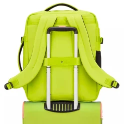Zaino da Viaggio Underseat RONCATO linea Wanderline in Tessuto Gommato Cyber Lime