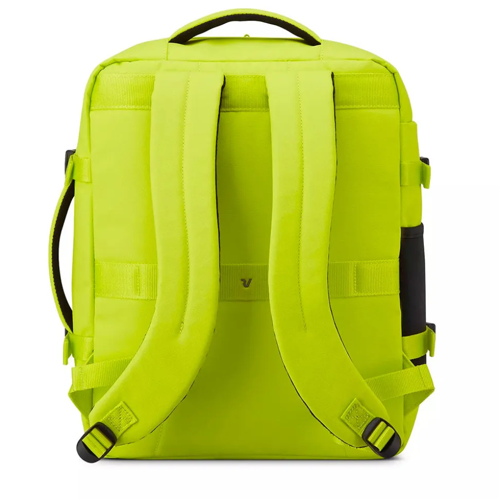Zaino da Viaggio Underseat RONCATO linea Wanderline in Tessuto Gommato Cyber Lime