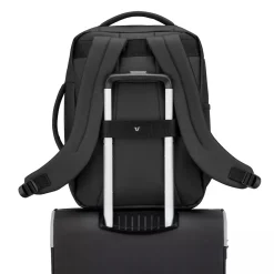 Zaino da Viaggio Underseat Small RONCATO linea Wanderline in Tessuto Gommato Nero