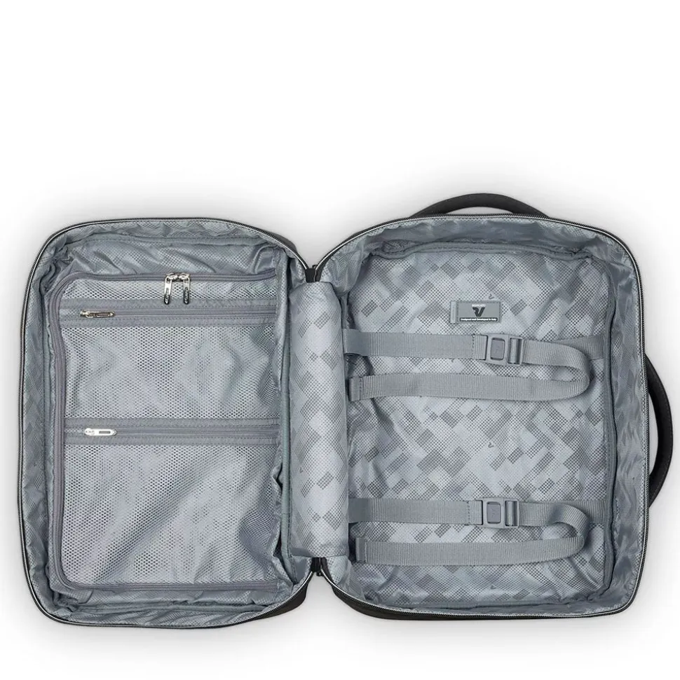 Zaino da Viaggio Underseat Small RONCATO linea Wanderline in Tessuto Gommato Nero