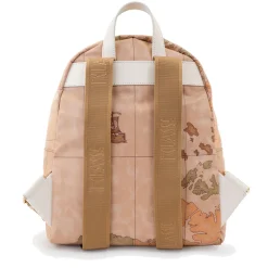 Zaino Donna 1A Classe Alviero Martini linea Soft Petals in Tessuto Soft Geo Classic e Avorio LE59