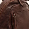 Zaino Donna GIANNI CONTI in Pelle Liscia Marrone