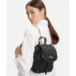 Zaino Donna LOVE MOSCHINO Trapuntato Nero