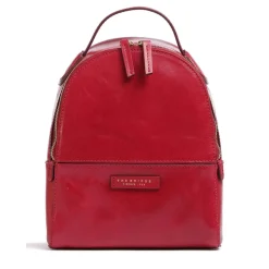 Zaino Donna Medio THE BRIDGE linea Elettra in Pelle Rosso Berry