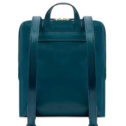 Zaino Donna THE BRIDGE linea Frida in Pelle Blu Pavone