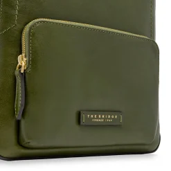 Zaino Donna THE BRIDGE linea Larissa in Pelle Verde Maggiorana