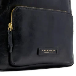 Zaino Donna THE BRIDGE linea Larissa in Pelle Nera