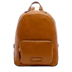 Zaino Donna THE BRIDGE linea Larissa in Pelle color Cognac