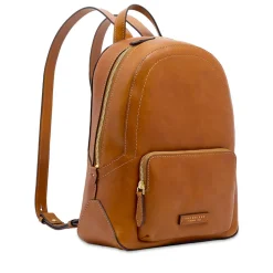 Zaino Donna THE BRIDGE linea Larissa in Pelle color Cognac