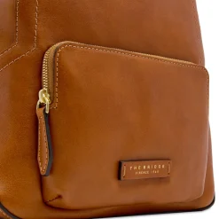 Zaino Donna THE BRIDGE linea Larissa in Pelle color Cognac