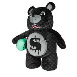 Zaino Teddy Bear SPRAYGROUND stampa Dripping Sharks in Paris Moneybear