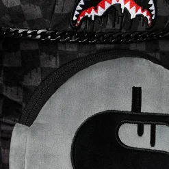 Zaino Teddy Bear SPRAYGROUND stampa Dripping Sharks in Paris Moneybear