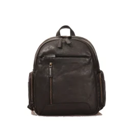 Zaino Unisex GIANNI CONTI in Pelle Nera