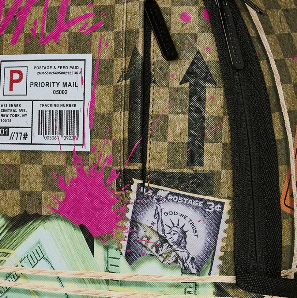 Zaino Unisex SPRAYGROUND stampa Torn Packaging Rmx