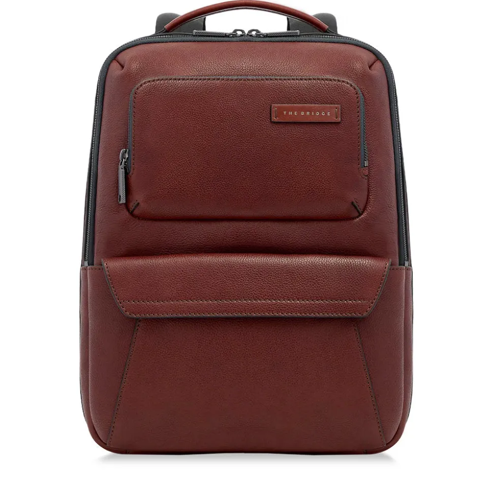 Zaino Uomo THE BRIDGE linea Ludovico in Pelle Marrone